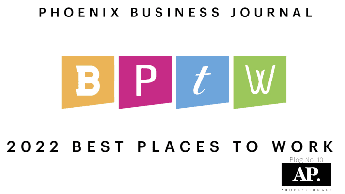 Top 5 Best Places to Work – 2022